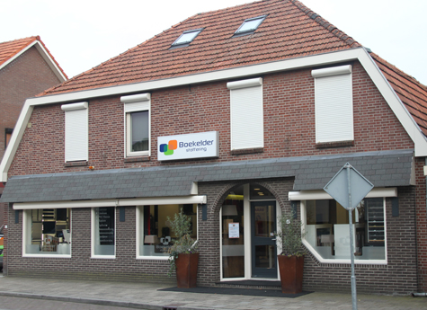 Boekelder stoffering